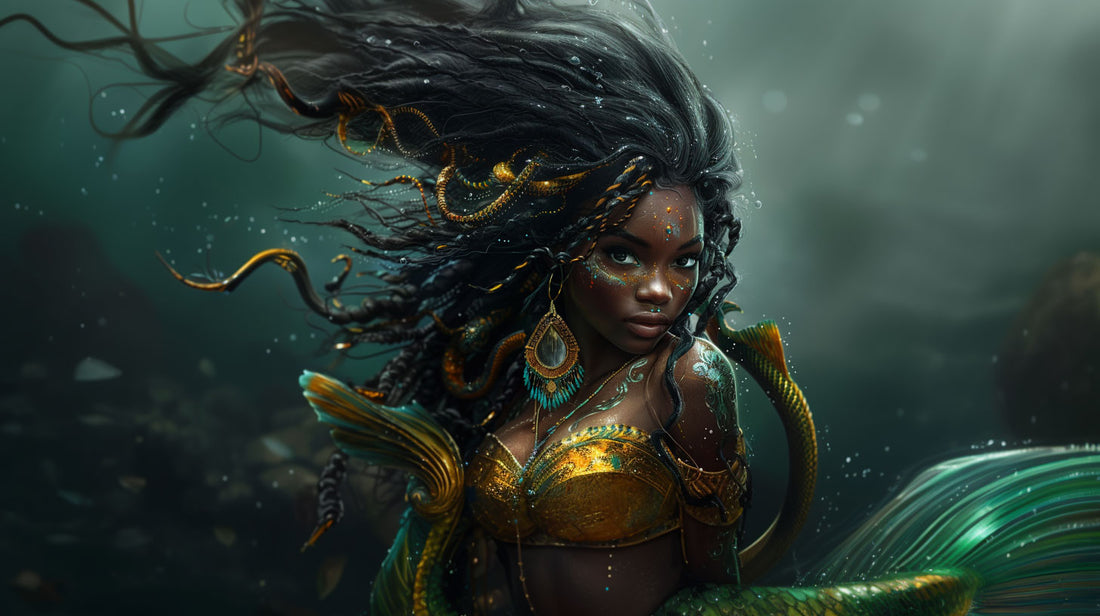 Mami Wata: Goddess Mermaid of Fertility, Wealth & Sexuality in African Folklore