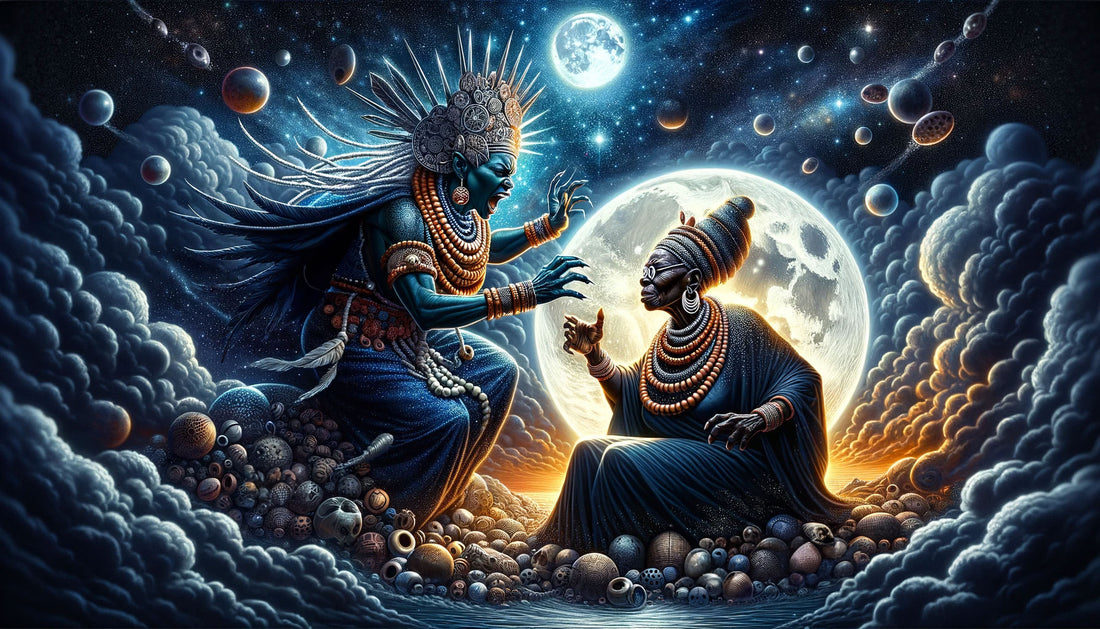 The Moon Creation Myth How Nana Buruku Created The Moon Culture Bay