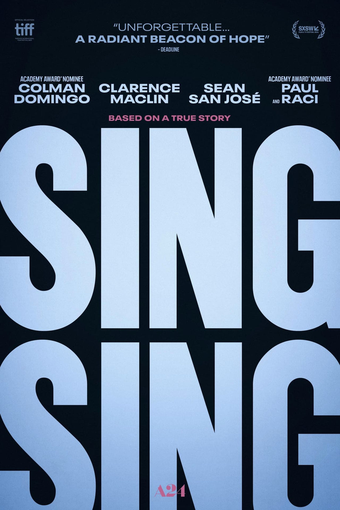 Where to watch Sing Sing black movie 2024