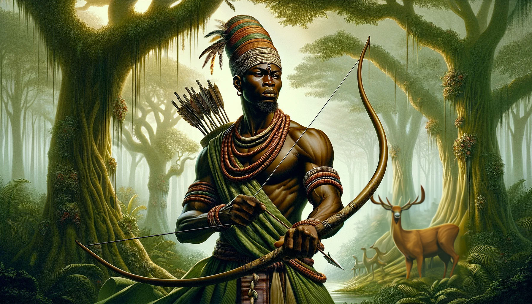 Ochosi: Archer Orisha God Of Hunting In Yoruba Traditions